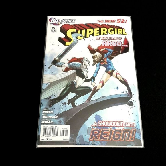 DC Comics Other - DC Comics Supergirl 5 Argo Reign New 52 Green Johnson Asrar Hero Book 2012